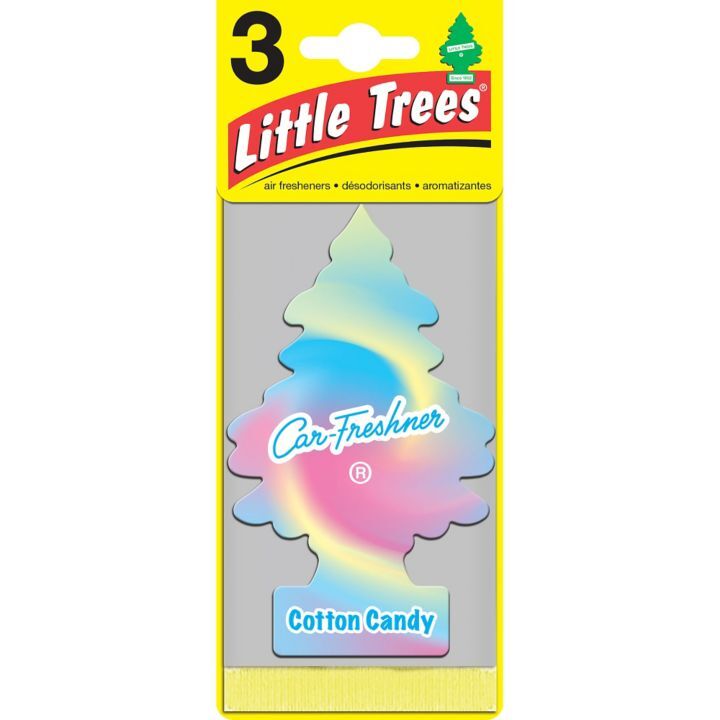 CAR FRESHENER LITTLE TREE KOKU COTTON CANDY