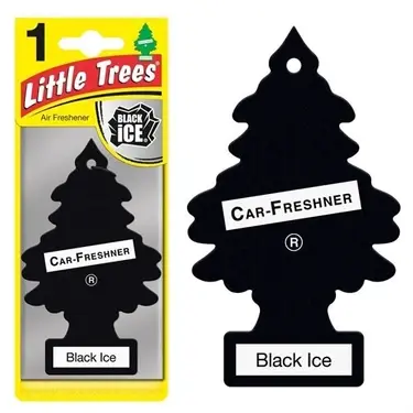 CAR FRESHENER LITTLE TREE KOKU BLACK ICE