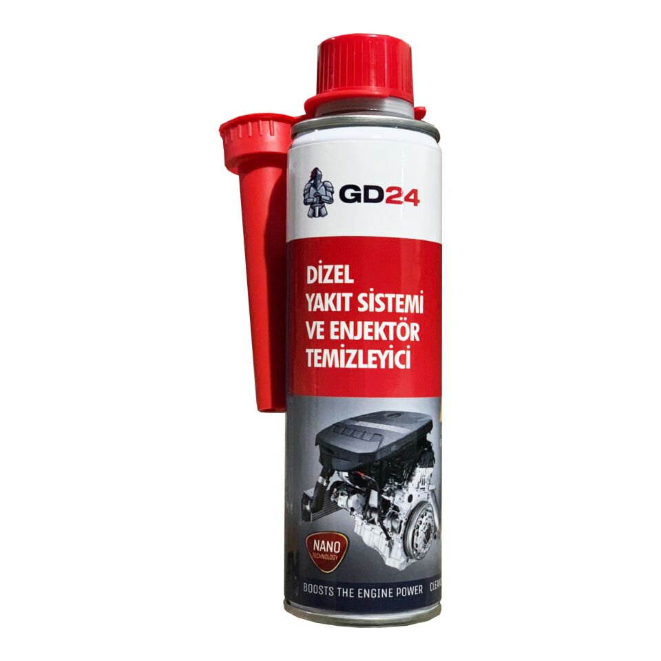 GD-24 DİZEL YAKIT SİSTEMİ VE ENJEKTÖR TEMİZLEYİCİ 250 ml.