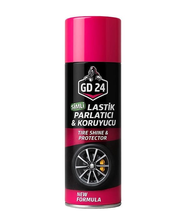 GD-24 SİMLİ LASTİK PARLATICI & KORUYUCU 500ML