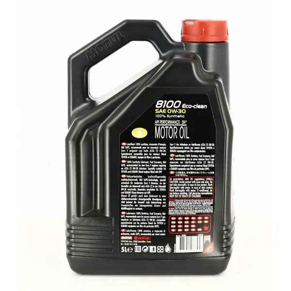 MOTUL 8100 ECO-CLEAN 0W-30 MOTOR YAĞI 5L