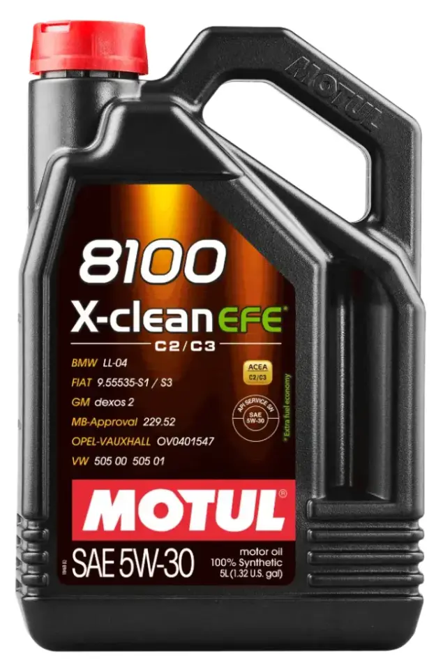 MOTUL 8100 X-CLEAN EFE 5W-30 MOTOR YAĞI 5L