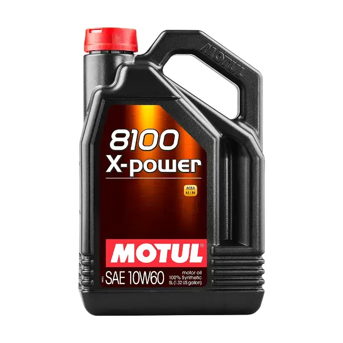 MOTUL 8100 X-POWER 10W-60 MOTOR YAĞI 5L