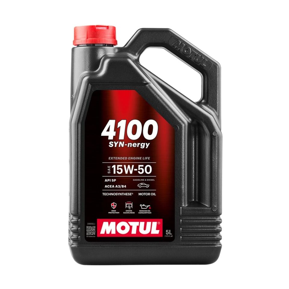 MOTUL  4100 SYN-nergy 15W-50 MOTOR YAĞI 5L
