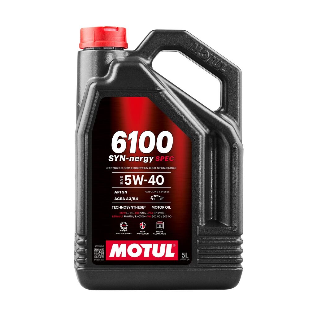 MOTUL 6100 SYN-nergy SPEC 5W-40 MOTOR YAĞI 5L