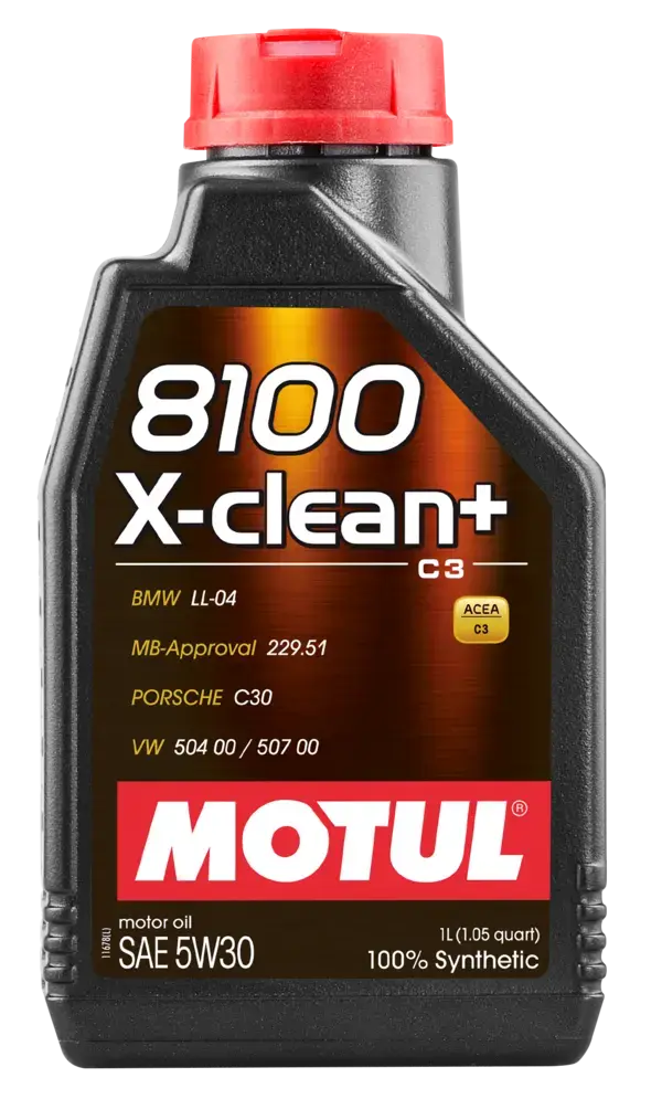 MOTUL 8100 X-CLEAN+ 5W-30 MOTOR YAĞI 1L