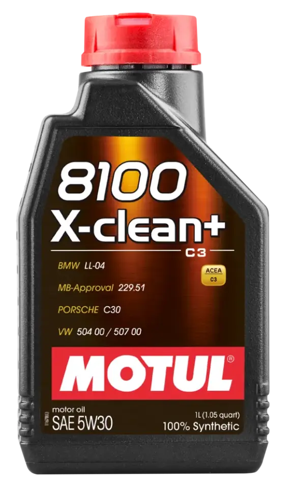MOTUL 8100 X-CLEAN+ 5W-30 MOTOR YAĞI 1L