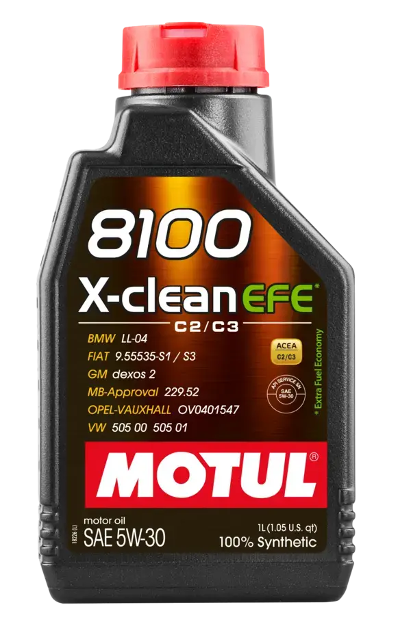 MOTUL 8100 X-CLEAN EFE 5W-30 MOTOR YAĞI 1L
