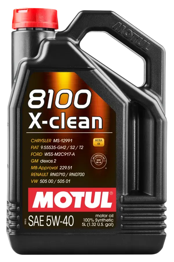 MOTUL 8100 X-CLEAN 5W40 MOTOR YAĞI 5L