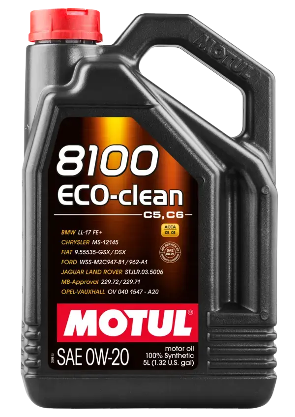 MOTUL 8100 ECO-CLEAN 0W20 MOTOR YAĞI 5L