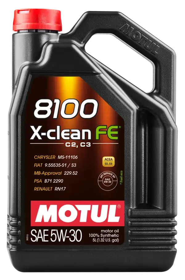 MOTUL 8100 X-CLEAN FE 5W-30 MOTOR YAĞI 5L