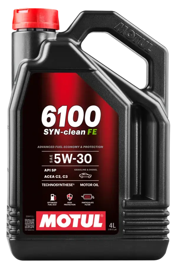 MOTUL 6100 SYN-CLEAN FE 5W-30 MOTOR YAĞI 4L